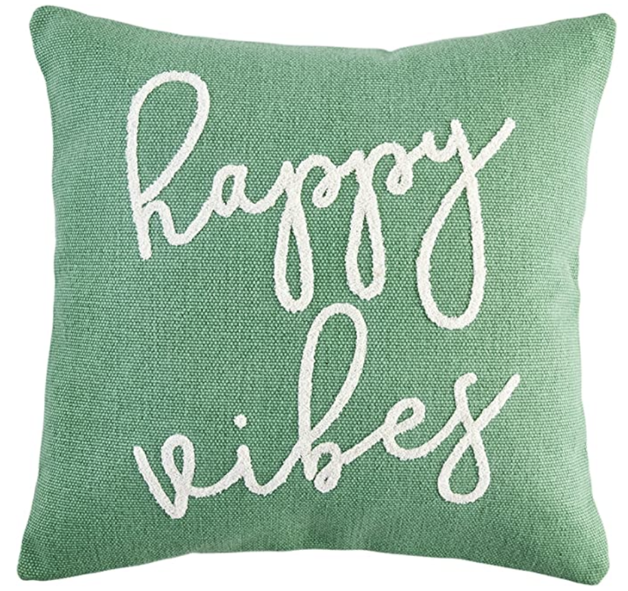 HAPPY VIBES PILLOW