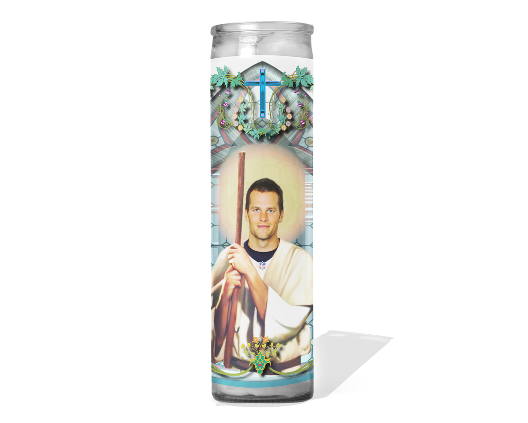 TOM BRADY PRAYER CANDLE