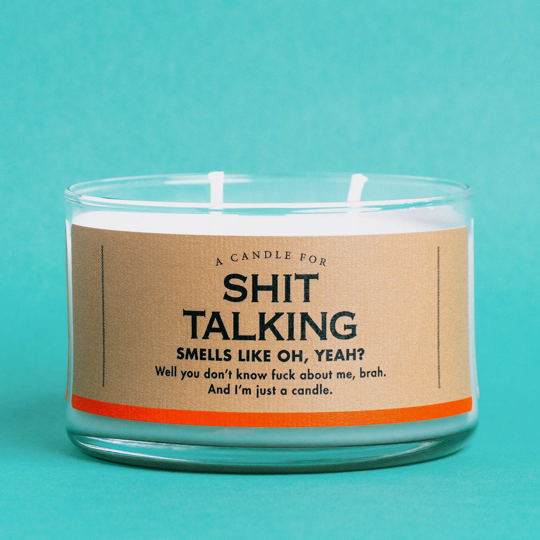 A Candle for Shit Talking | Funny Candle