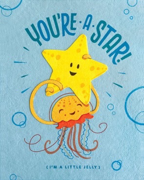LITTLE JELLY CONGRATS CARD