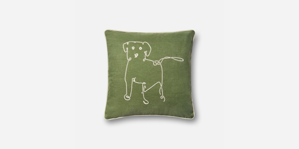 ED PILLOWS-GREEN
