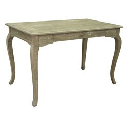 CABRIOLE CMPTR DESK WHT-RW