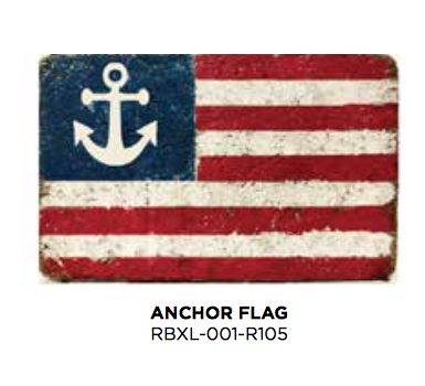 XL BLOCK FLAG ANCHOR