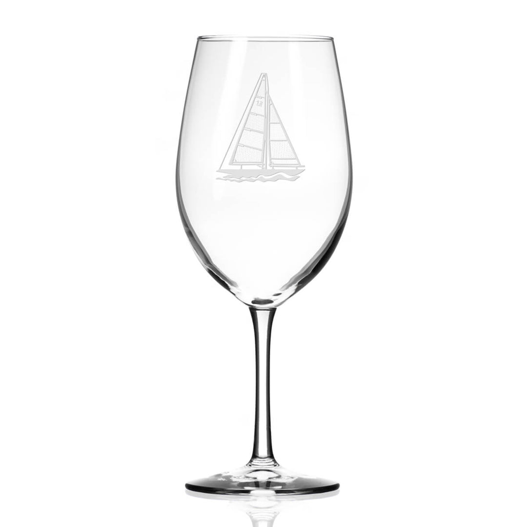 Sailboat 18oz All Purpose Wine