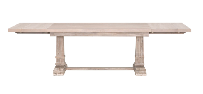 HUDSON DINING TABLE- NAT GRAY