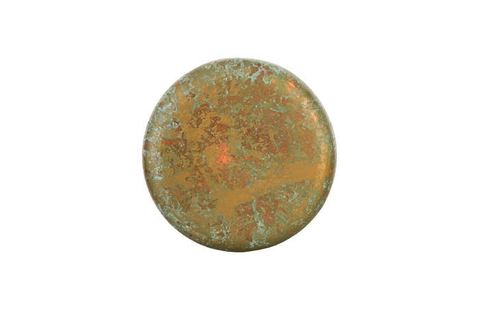 BUTTON WALL ART DEEP LICHEN
