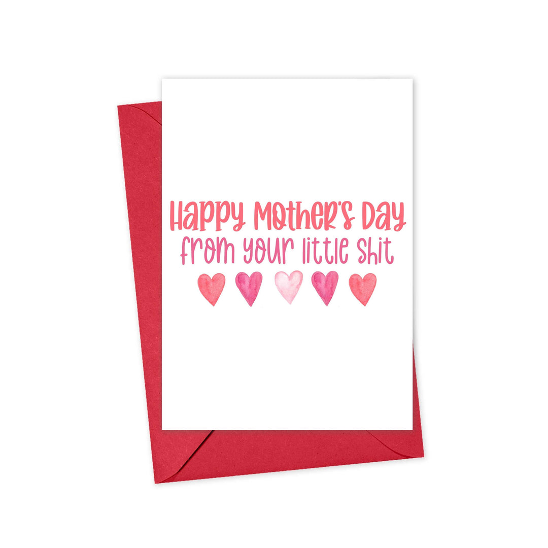 Funny Mothers Day Card from Kids Profanity