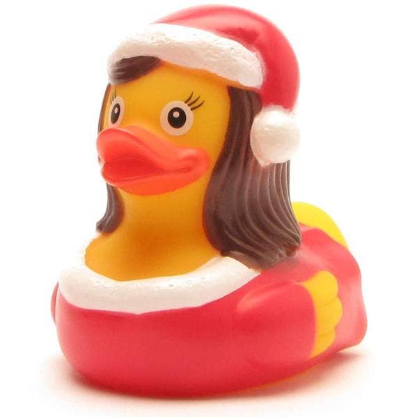 Santa Claus rubber duck - rubber duck