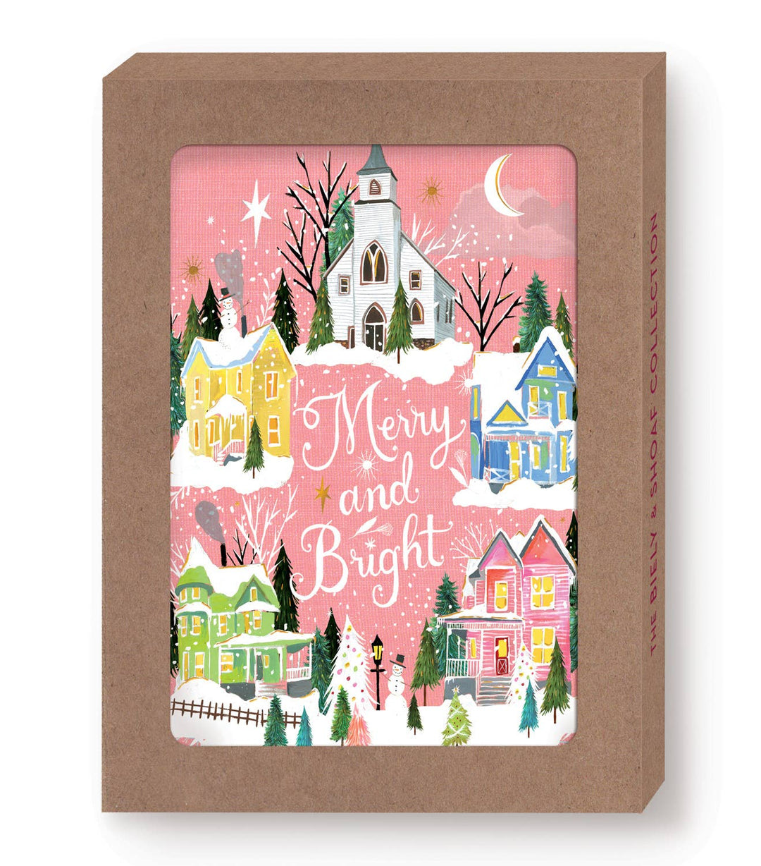 Merry And Bright Holiday Boxed Cards