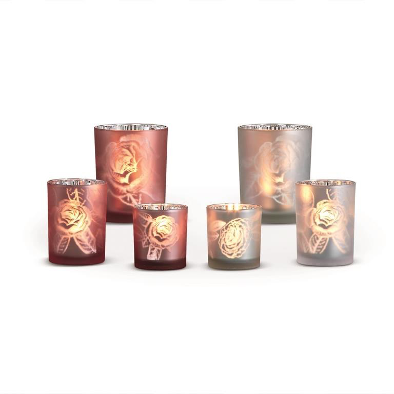 ROSE CANDLEHOLDER -LG