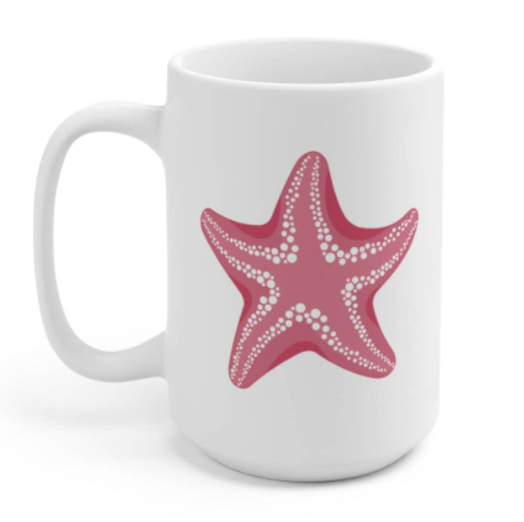 Pink Starfish Mug