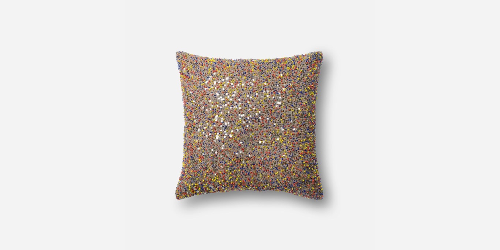 EMBROIDERY WITH BEADING-MULTI PILLOW