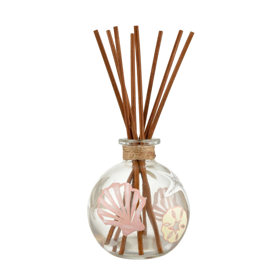 Sea Friends Painted Round Glass Reed Diffuser