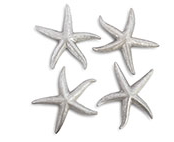 STAR FISH, SILVER LEAF LARGE