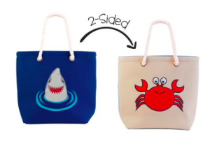TOTE BAG- SHARK/CRAB