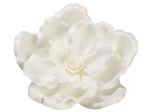 15” MAGNOLIA HANGING FLOWER HEAD