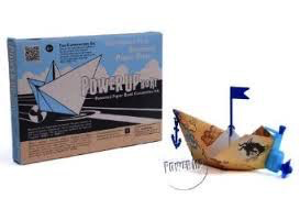 POWER UP PAPER BOAT