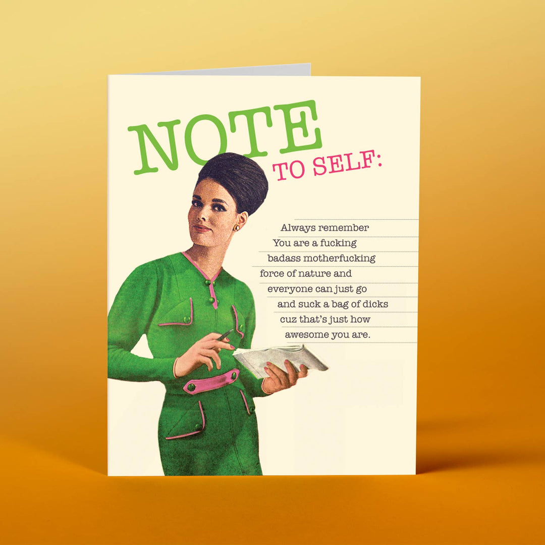 gr29 NOTE TO SELF