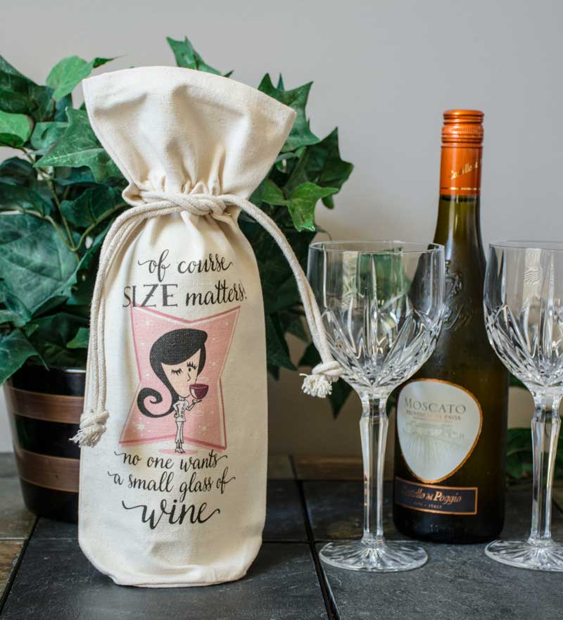 Of Course Size Matters | Booze Gift Bag