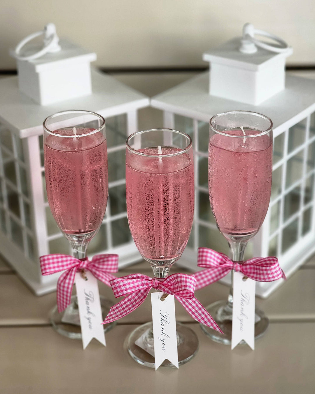 Champagne Candle