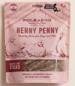HENNY PENNY - CHICKEN & CRANBERRY - STICKS