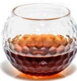 GOLF WHISKEY GLASS - SET OF 2