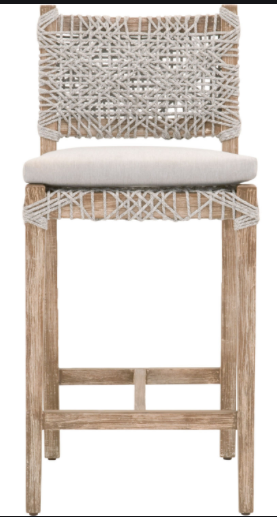 COSTA COUNTER STOOL-WHITE TAUPE/PUM/NAT GRY