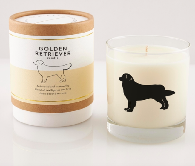 GOLDEN RETRIEVER DOG BREED SOY CANDLE