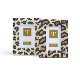 WILD SIDE BEADED PHOTO FRAME