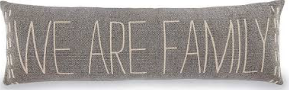 WE ARE FAMILY LONG PILLOW