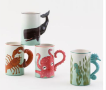 SEA ANIMAL MUG