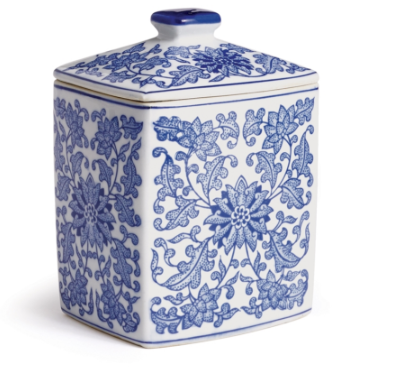 BARCLAY BUTERA DYNASTY RECTANGULAR LIDDED JAR