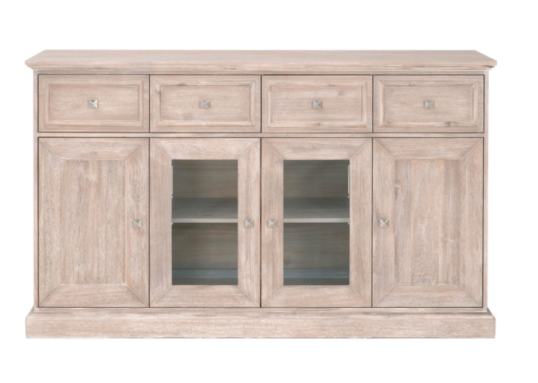 HUDSON MEDIA SIDEBOARD NAT GRAY