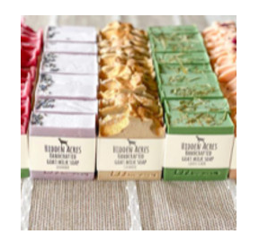 BLUEBERRY THYME GOAT MILK SOAP