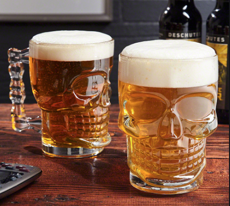 SKULL BEER STEIN