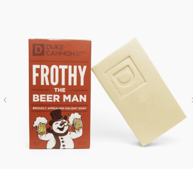 BIG ASS FROTHY BEERMAN SOAP