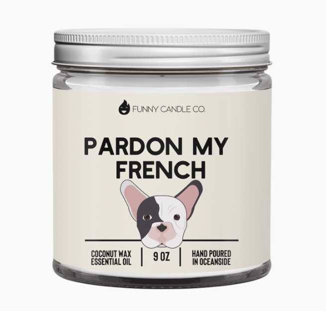 PARDON MY FRENCH CANDLE