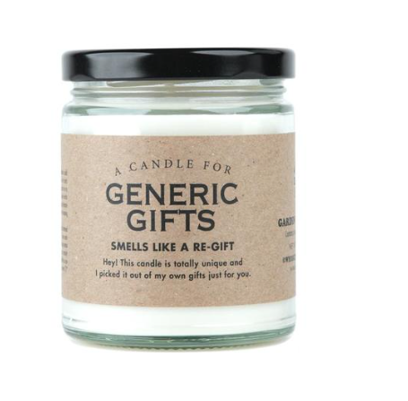 GENERIC GIFTS HOLIDAY CANDLE