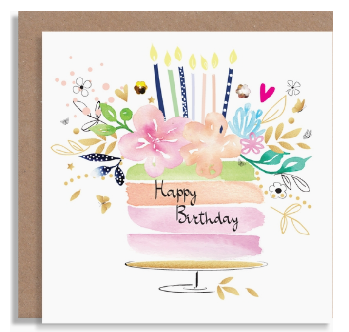 BIRTHDAY CAKE CARD