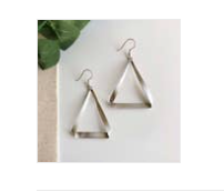 FOLDED TRIANGLE HOOPS