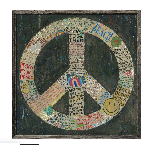 CHOOSE PEACE ART PRINT-4X4
