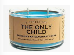 ONLY CHILD CANDLE