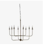 LILLY CHANDELIER-BRUSHED COPP