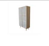 CANE BOOKCASE