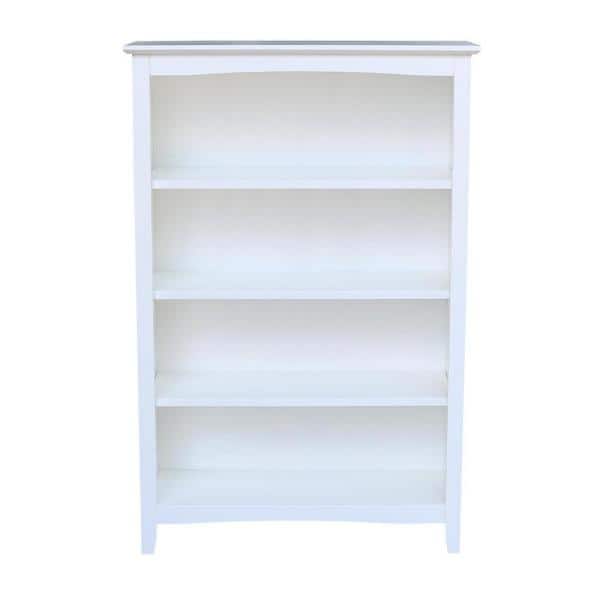 WHITE BOOKSHELF