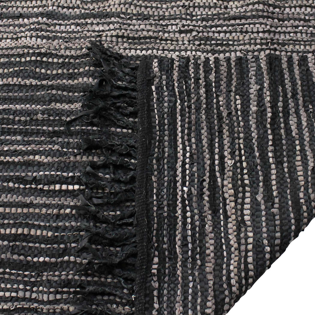 Kirvin - Wool 6 X 9 Rug - Dark Gray