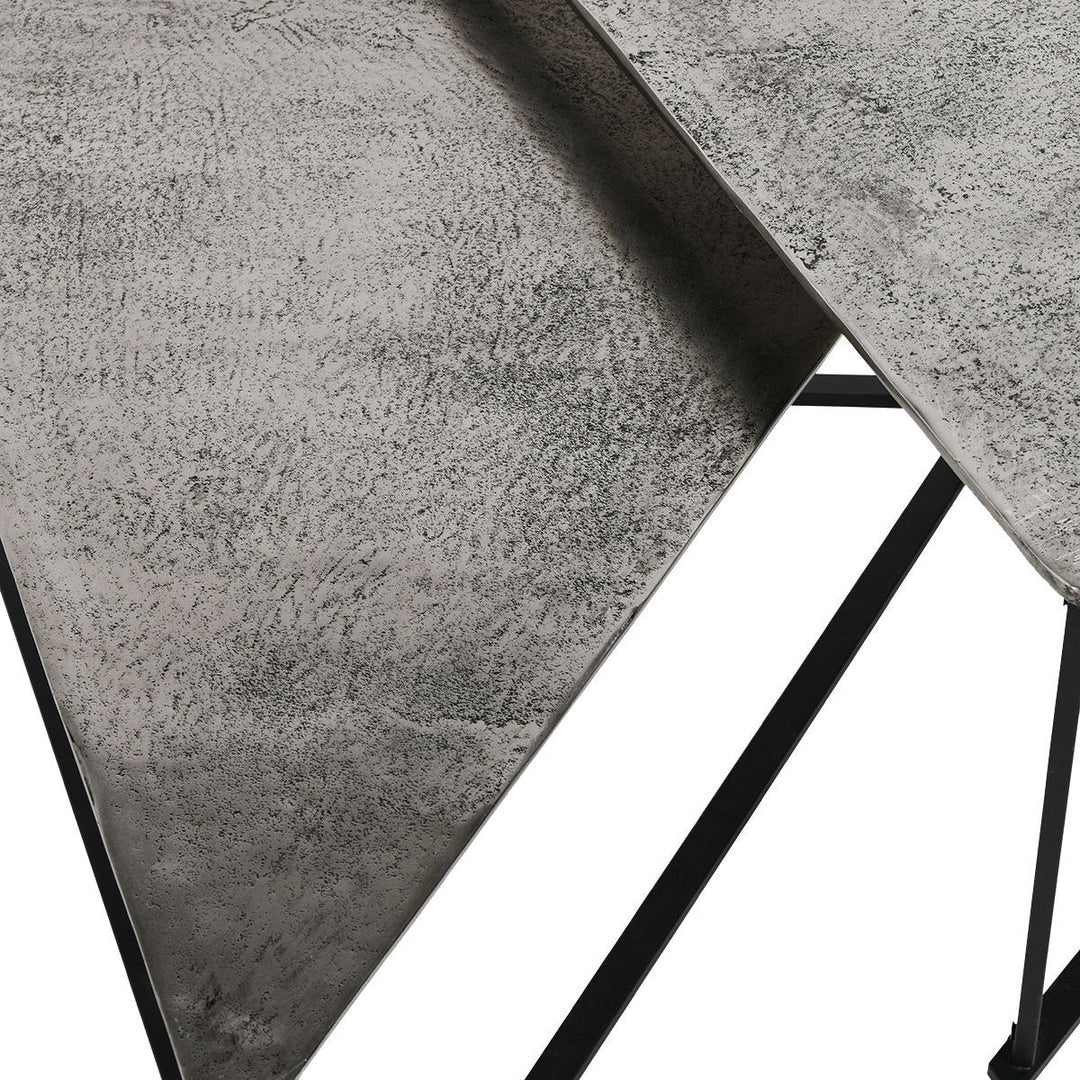 Burton - Nesting Coffee Tables (Set of 2) - Gray