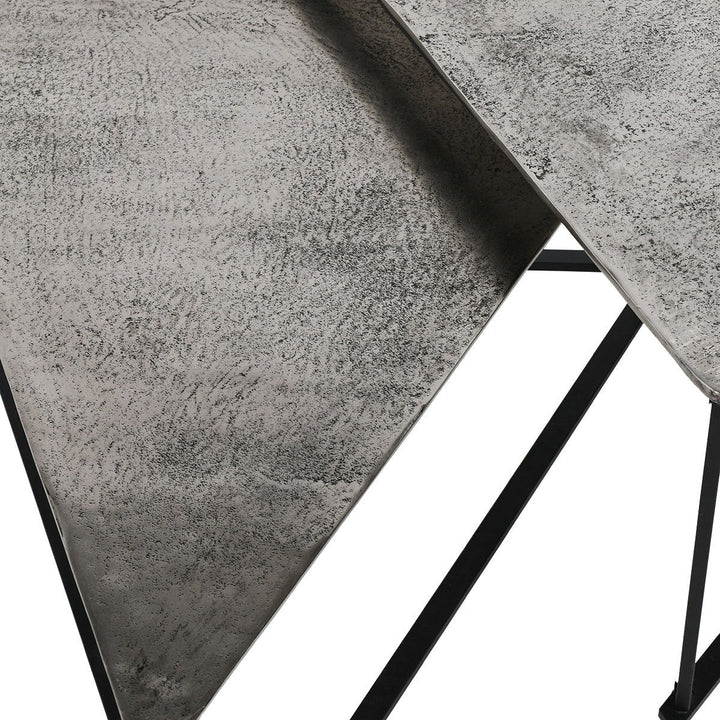 Burton - Nesting Coffee Tables (Set of 2) - Gray