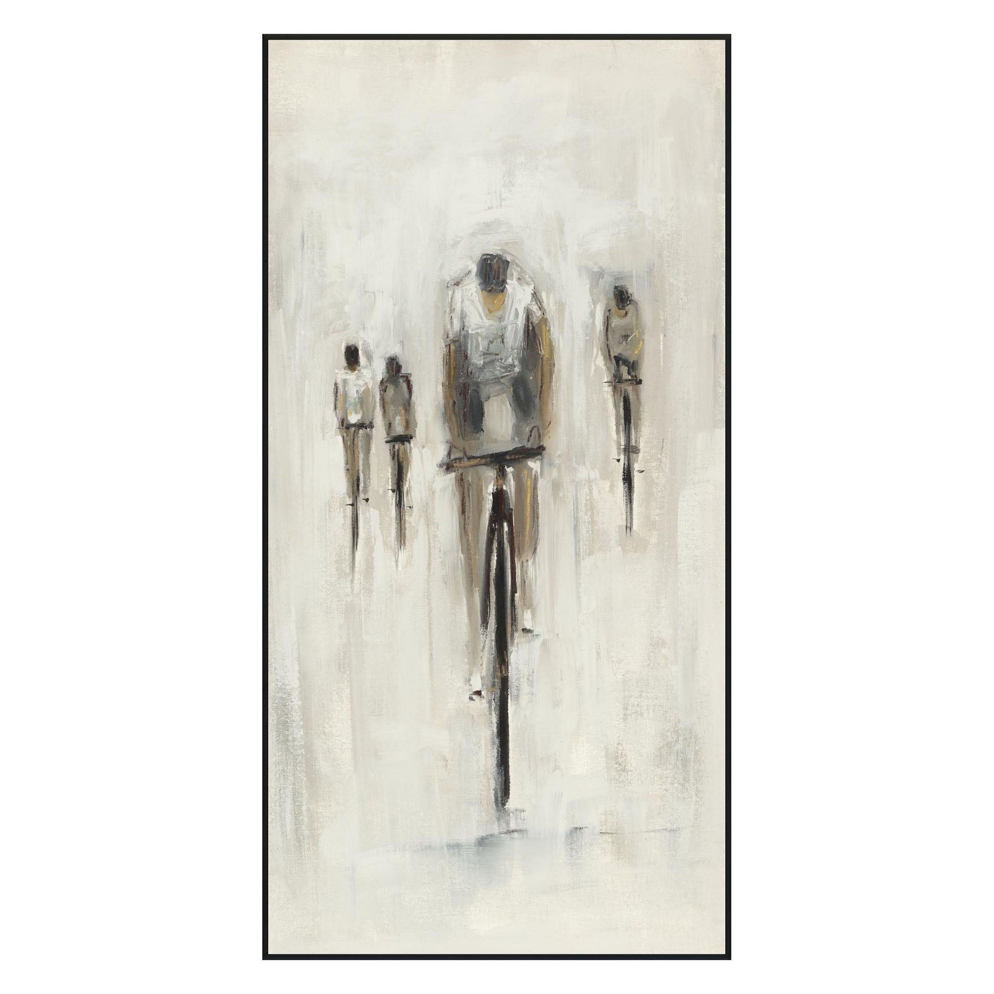 Cyclist - Painting Art by Buddy Whitlock