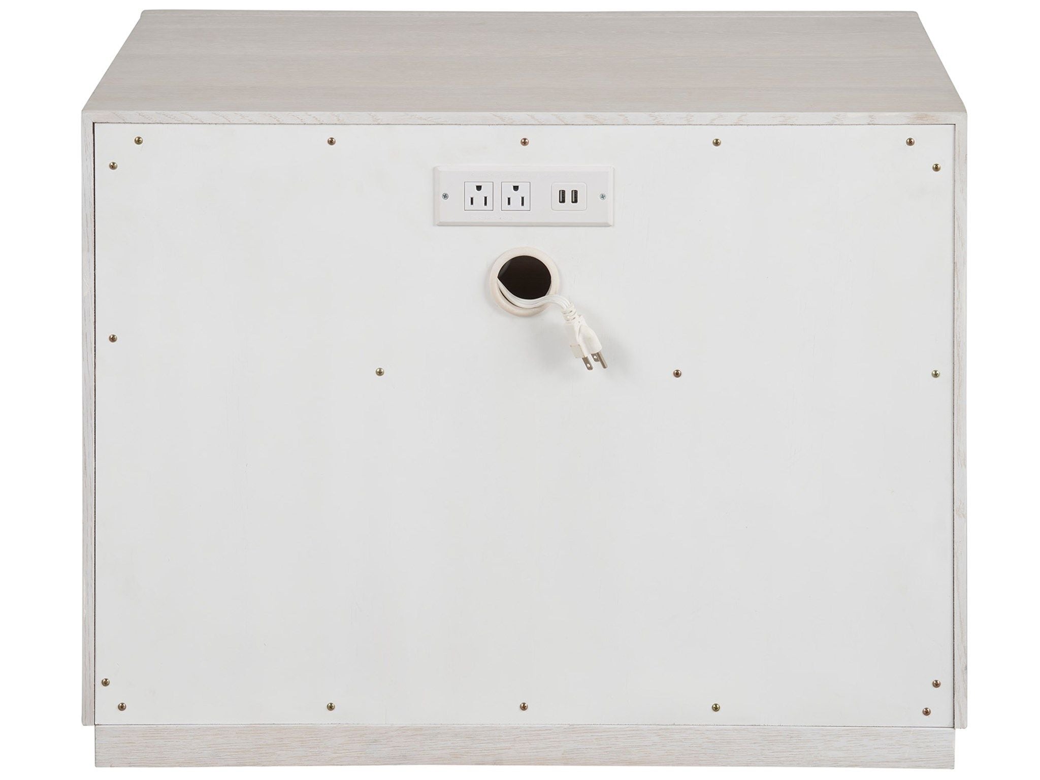 Modern - Astrid Drawer Nightstand - White